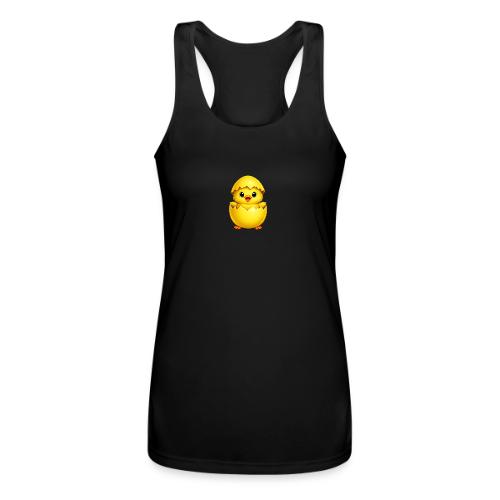 Easter Chick yellow - Women’s Performance Racerback Tank Top