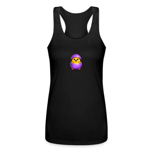 Easter Chick Purple - Women’s Performance Racerback Tank Top