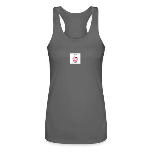 sassnsips com team agnes - Women’s Performance Racerback Tank Top