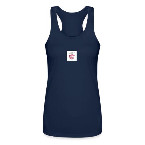 sassnsips com team agnes - Women’s Performance Racerback Tank Top