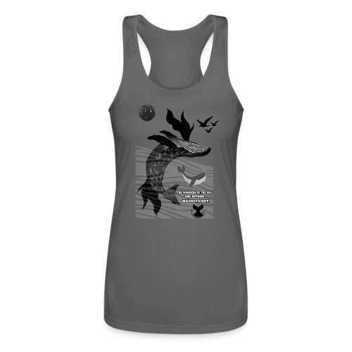 The Wonders Of The Sea - Women’s Performance Racerback Tank Top