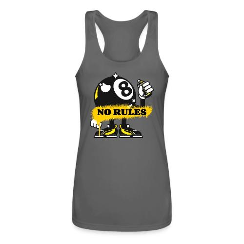 No Rules 8 Ball - Women’s Performance Racerback Tank Top