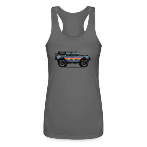FVG Bronco Sunset - Women’s Performance Racerback Tank Top