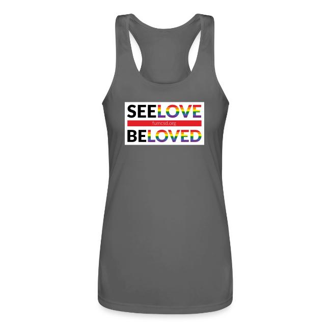 FUMCSD See Love, Be Loved: white design background