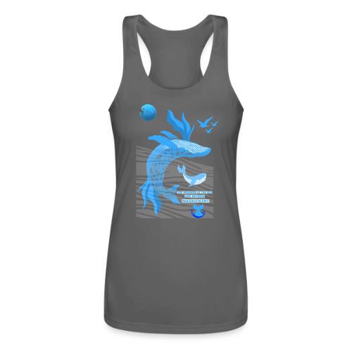 The Wonders Of The Sea - Women’s Performance Racerback Tank Top