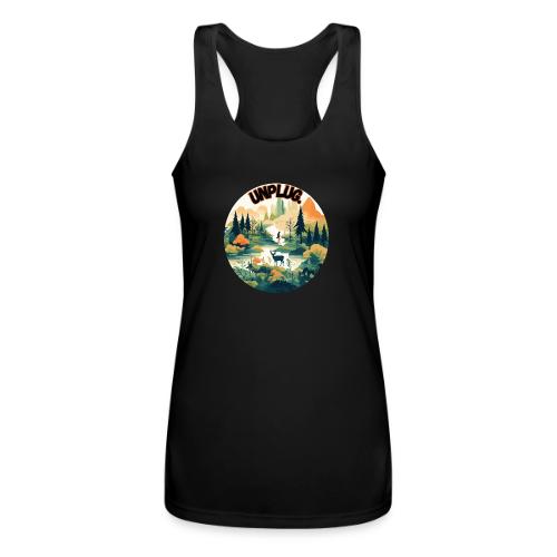 Unplug Series 5 - Women’s Performance Racerback Tank Top