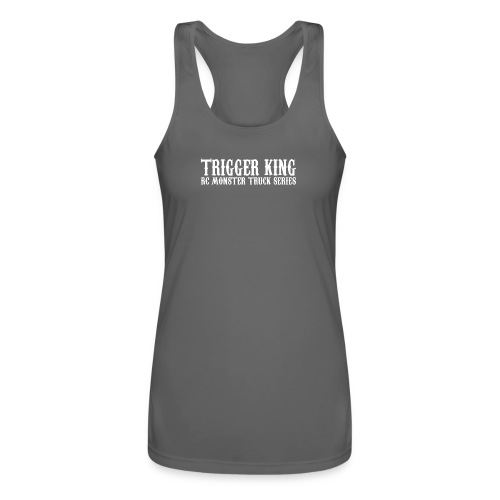 2-Sided Trigger King 2023 Logo - Women’s Performance Racerback Tank Top