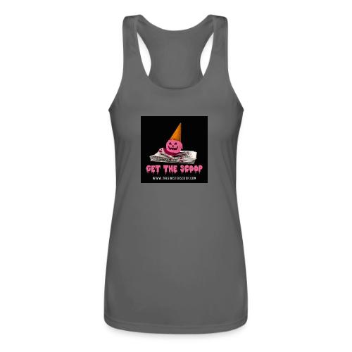 New Pink Scoop - Women’s Performance Racerback Tank Top