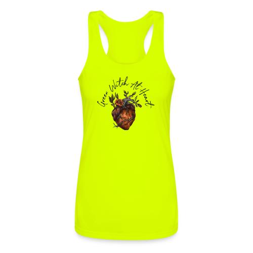 Green Witch At Heart - Women’s Performance Racerback Tank Top