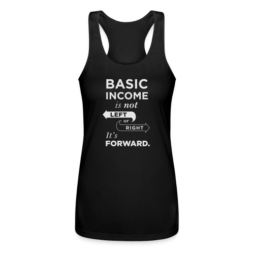 Basic Income Arrows V.2 - Women’s Performance Racerback Tank Top