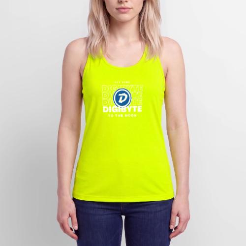 Digibyte. More secure, faster, forward thinking - Women’s Performance Racerback Tank Top