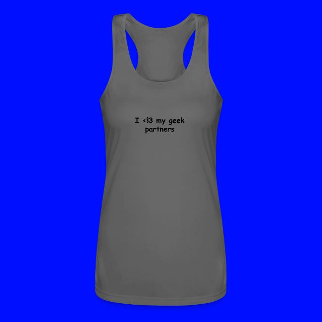 I <83 My Geek Partners (black)