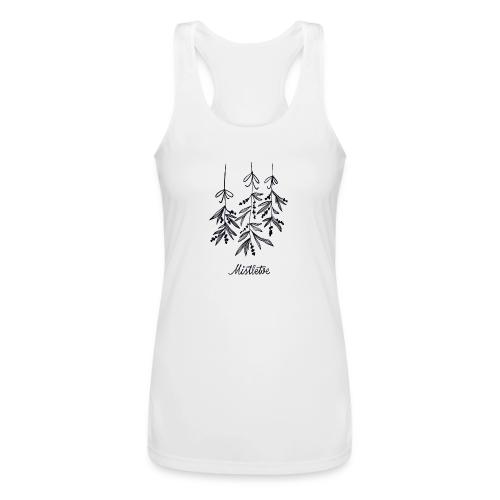 Mistletoe - Women’s Performance Racerback Tank Top