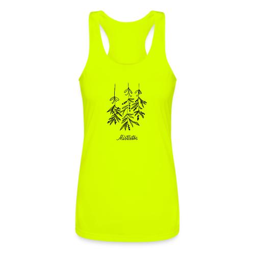 Mistletoe - Women’s Performance Racerback Tank Top
