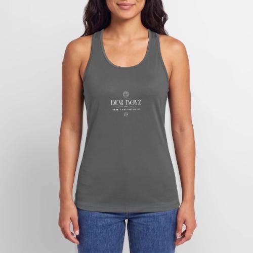 DemBoyz Roll Call (White Edition) - Women’s Performance Racerback Tank Top