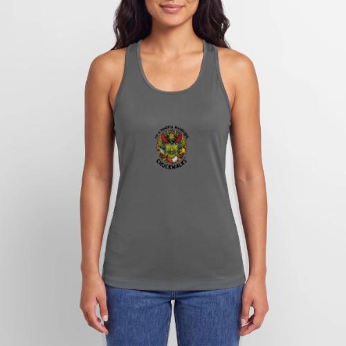 I'm A Mindful Wanderer -black text for light items - Women’s Performance Racerback Tank Top