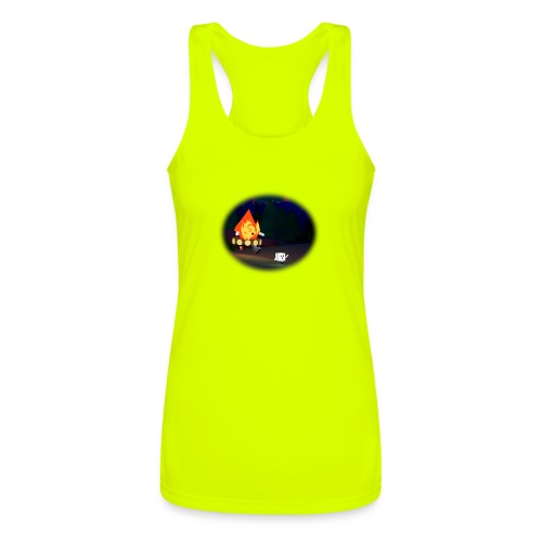 'Round the Campfire - Women’s Performance Racerback Tank Top