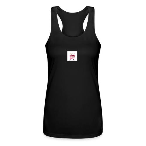 sassnsips com drinksfriendstelevision - Women’s Performance Racerback Tank Top