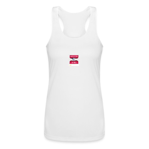 women are strong as hell - Women’s Performance Racerback Tank Top