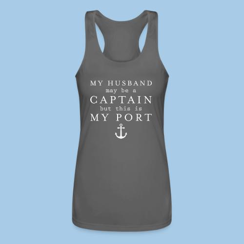 THIS IS MY PORT - Women’s Performance Racerback Tank Top