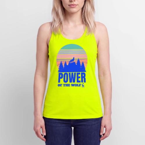 Power Of The Wolf - Women’s Performance Racerback Tank Top