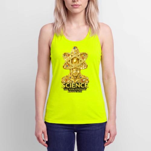 Science the Evolutionary Advocate - Women’s Performance Racerback Tank Top