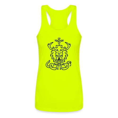 CHRISTmas Stag - Women’s Performance Racerback Tank Top