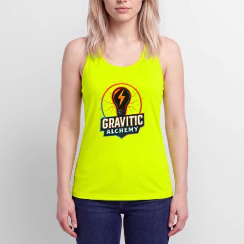 Gravitic Alchemy Logo - Women’s Performance Racerback Tank Top