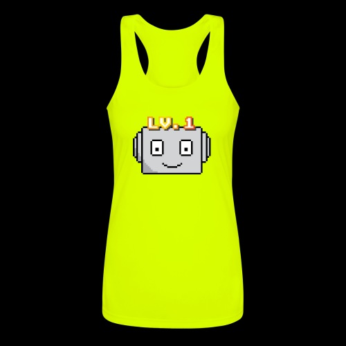 Beginner Bots Mascot - Women’s Performance Racerback Tank Top