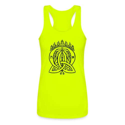 Alpha Omega Trinity - Women’s Performance Racerback Tank Top