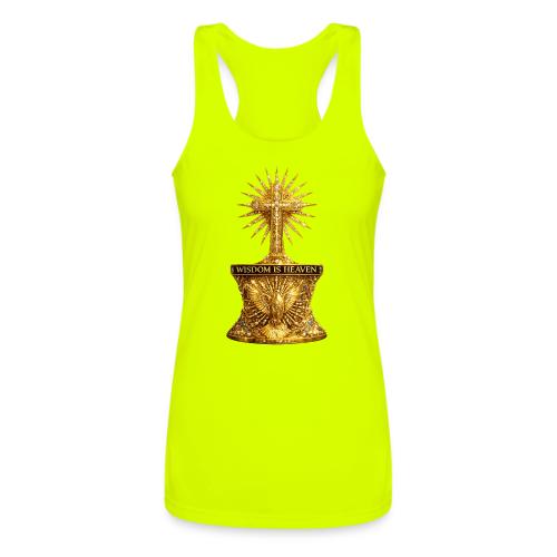 Wisdom is Heaven - Women’s Performance Racerback Tank Top