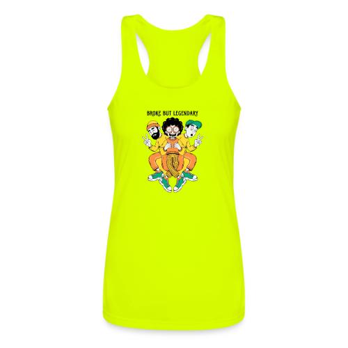 Legendary Broke Crew Retro - Women’s Performance Racerback Tank Top