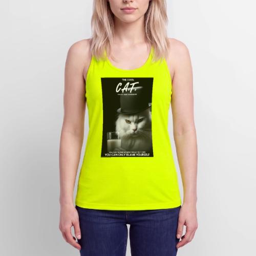 The Cool Cat - Women’s Performance Racerback Tank Top