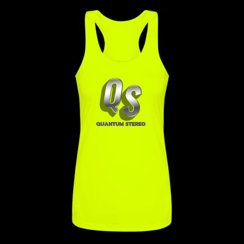 Quantum Stereo Silver - Women’s Performance Racerback Tank Top