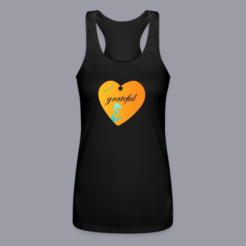 GRATEFUL - Women’s Performance Racerback Tank Top