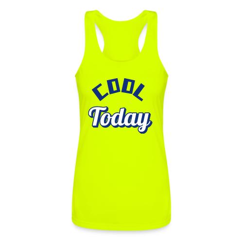 Cool Today Retro Vintage Inspired - Women’s Performance Racerback Tank Top
