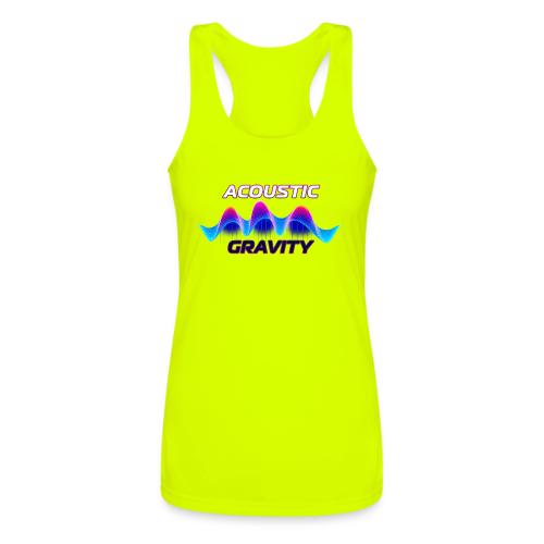 Acoustic Gravity Wave - Women’s Performance Racerback Tank Top