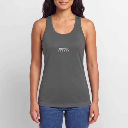 Fight On (White font) - Women’s Performance Racerback Tank Top