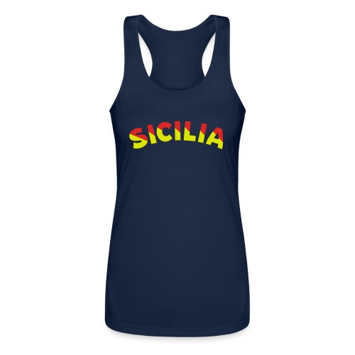 SICILIA - Women’s Performance Racerback Tank Top