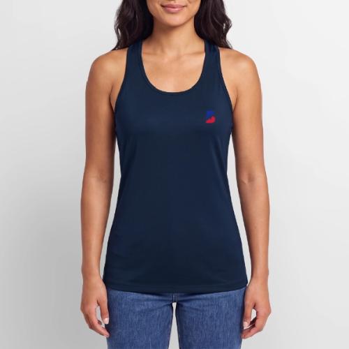 Logo Borinqueno Bicolor - Women’s Performance Racerback Tank Top