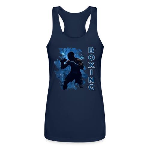 Boxing Style - Women’s Performance Racerback Tank Top