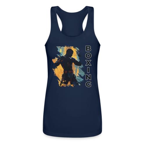 Boxing Fuel - Women’s Performance Racerback Tank Top