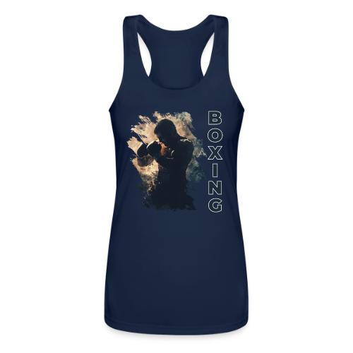 Boxing Ready - Women’s Performance Racerback Tank Top
