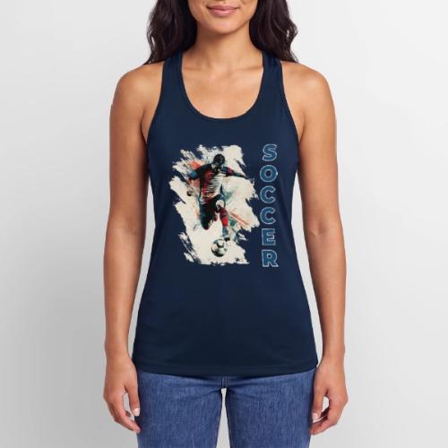 Soccer Power Move - Women’s Performance Racerback Tank Top