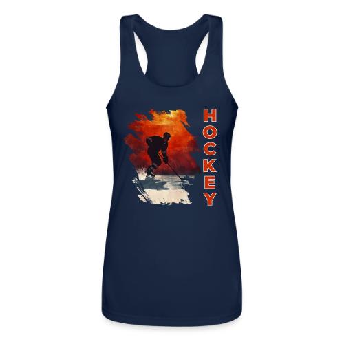 Hockey Vibes - Women’s Performance Racerback Tank Top