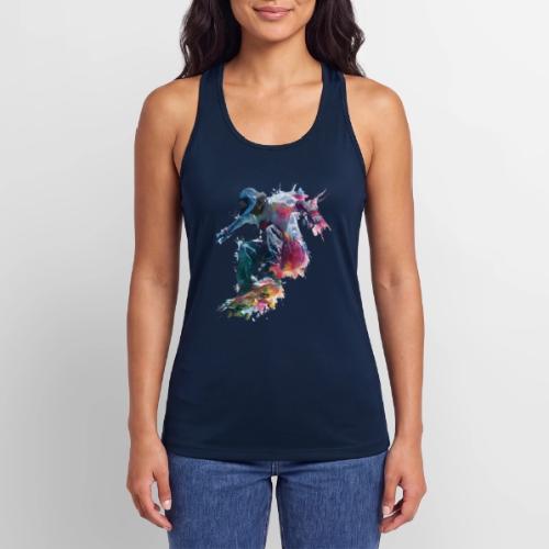 Skateboarding: Ride the Colors - Women’s Performance Racerback Tank Top