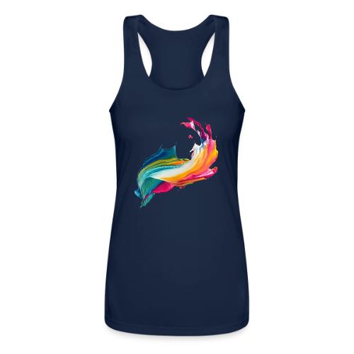 Spectrum Stream - Women’s Performance Racerback Tank Top