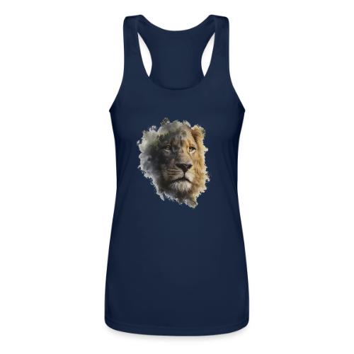 Forest-Soul Lion - Women’s Performance Racerback Tank Top