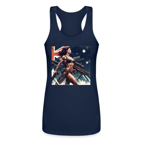 THANK YOU FOR YOUR SERVICE MATE (ORIGINAL) II - Women’s Performance Racerback Tank Top