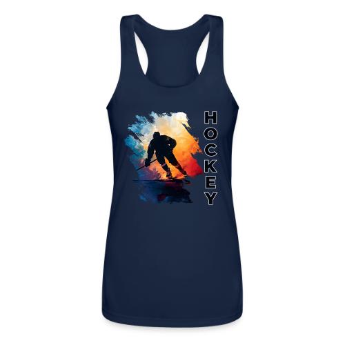 Hockey Moves - Women’s Performance Racerback Tank Top